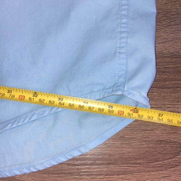 Mens Walls Authentic Ranch Wear 4XLT Baby Blue Work Pearl Snap Work Shirt - Picture 11 of 11